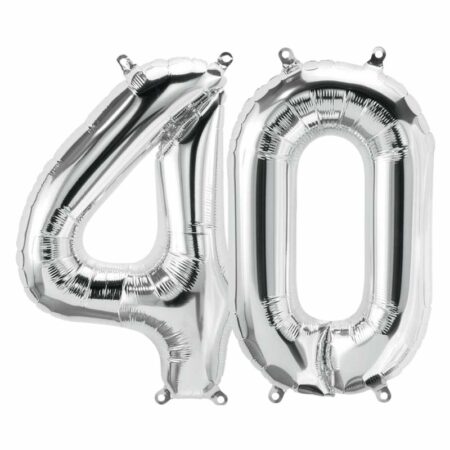Kit Alu "40" Argent 16" - Northstar Balloons
