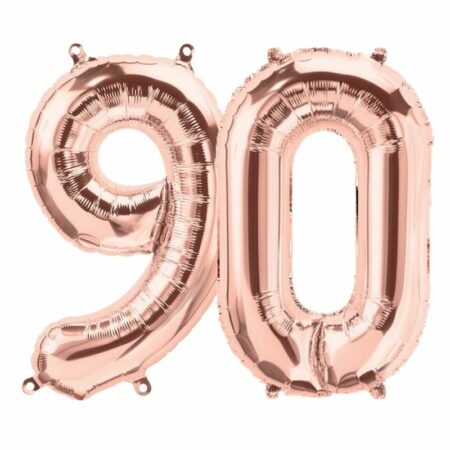 Kit Alu "90" Rose Gold 16" - Northstar Balloons
