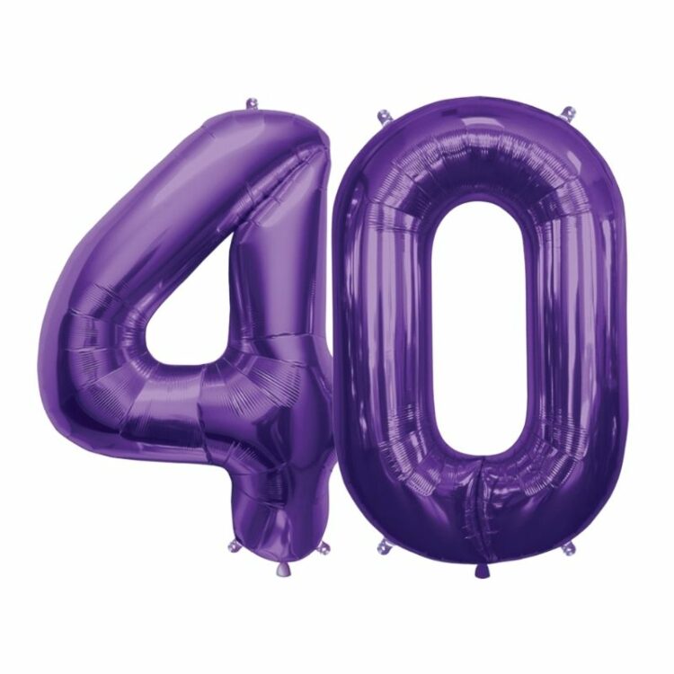 Kit Alu "40" Violet 34" - Northstar Balloons