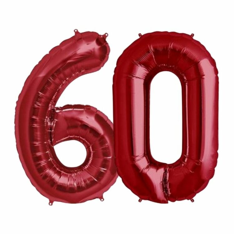 Kit Alu "60" Rouge 34" - Northstar Balloons
