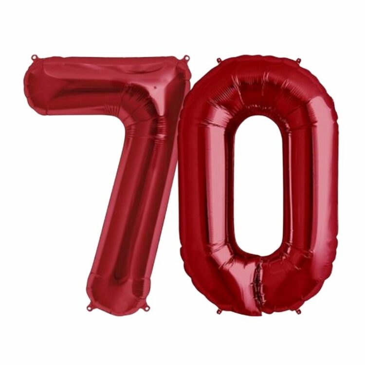 Kit Alu "70" Rouge 34" - Northstar Balloons