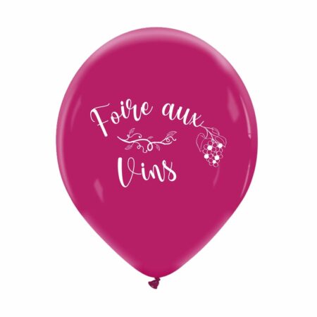 10 Ballons Latex HG112 Foire Aux Vins - Cattex